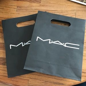 MAC shopping bags